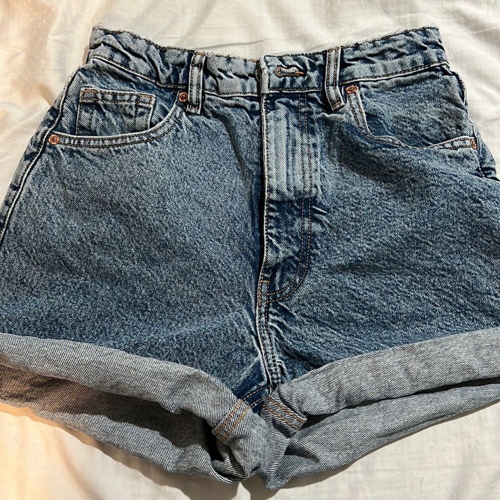 Zara mom shorts